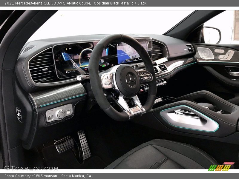 Dashboard of 2021 GLE 53 AMG 4Matic Coupe