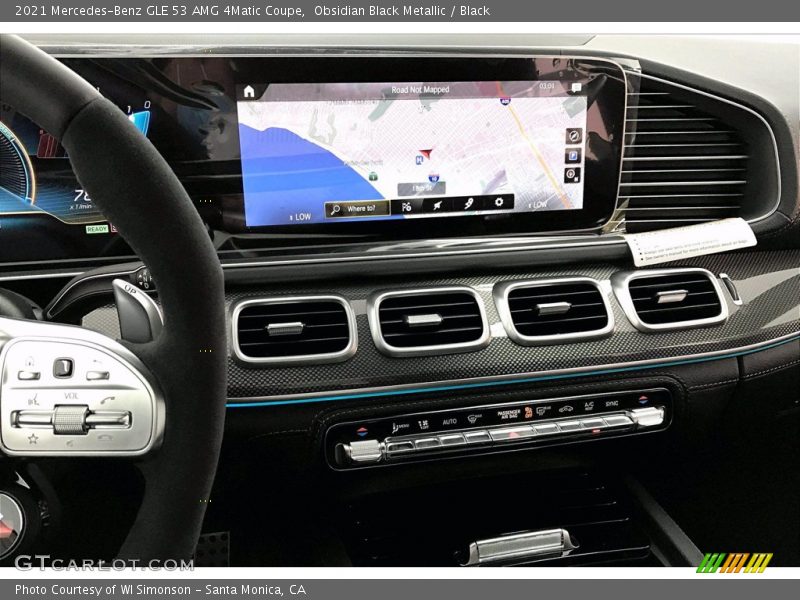 Navigation of 2021 GLE 53 AMG 4Matic Coupe