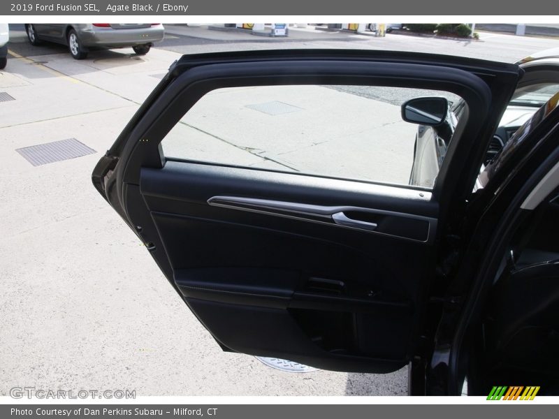 Agate Black / Ebony 2019 Ford Fusion SEL