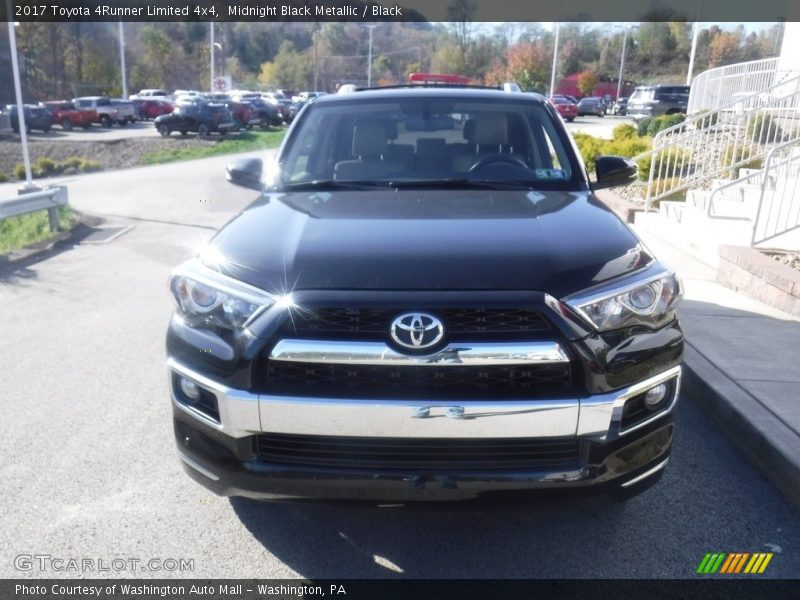Midnight Black Metallic / Black 2017 Toyota 4Runner Limited 4x4