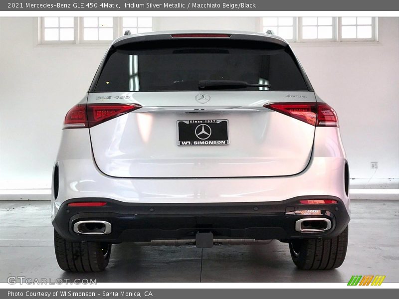 Iridium Silver Metallic / Macchiato Beige/Black 2021 Mercedes-Benz GLE 450 4Matic