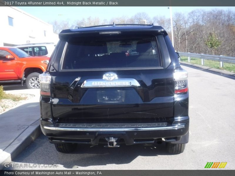 Midnight Black Metallic / Black 2017 Toyota 4Runner Limited 4x4