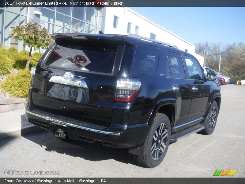 Midnight Black Metallic / Black 2017 Toyota 4Runner Limited 4x4