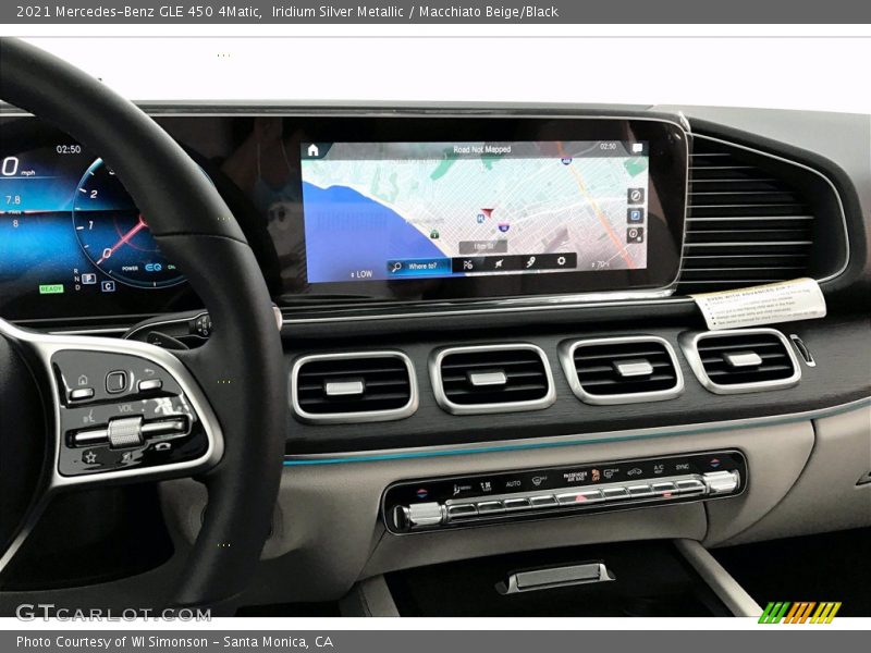 Controls of 2021 GLE 450 4Matic