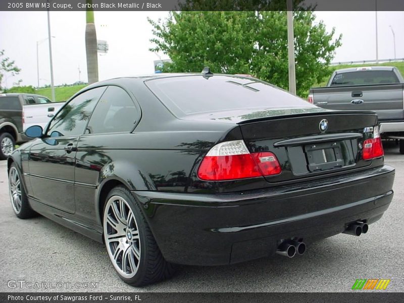 Carbon Black Metallic / Black 2005 BMW M3 Coupe