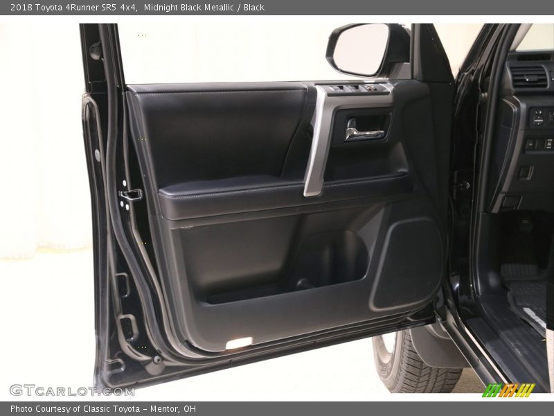 Midnight Black Metallic / Black 2018 Toyota 4Runner SR5 4x4
