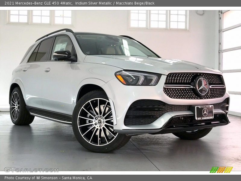 Front 3/4 View of 2021 GLE 450 4Matic