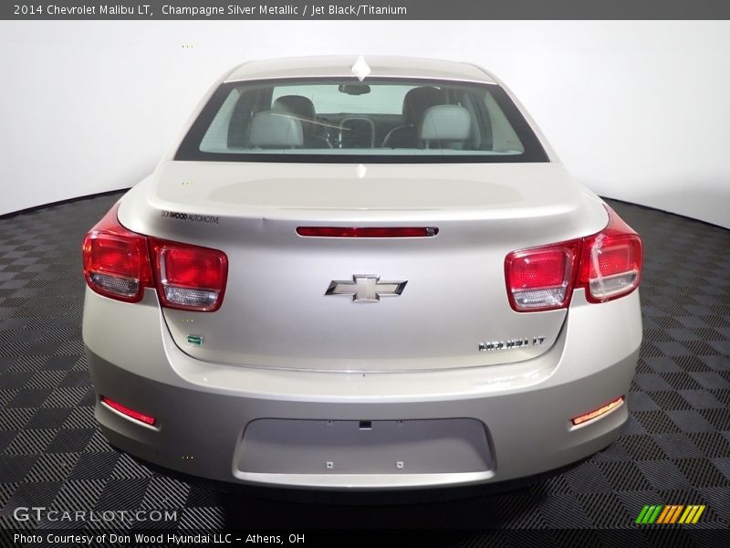 Champagne Silver Metallic / Jet Black/Titanium 2014 Chevrolet Malibu LT