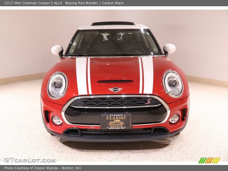 Blazing Red Metallic / Carbon Black 2017 Mini Clubman Cooper S ALL4