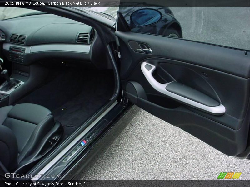 Carbon Black Metallic / Black 2005 BMW M3 Coupe