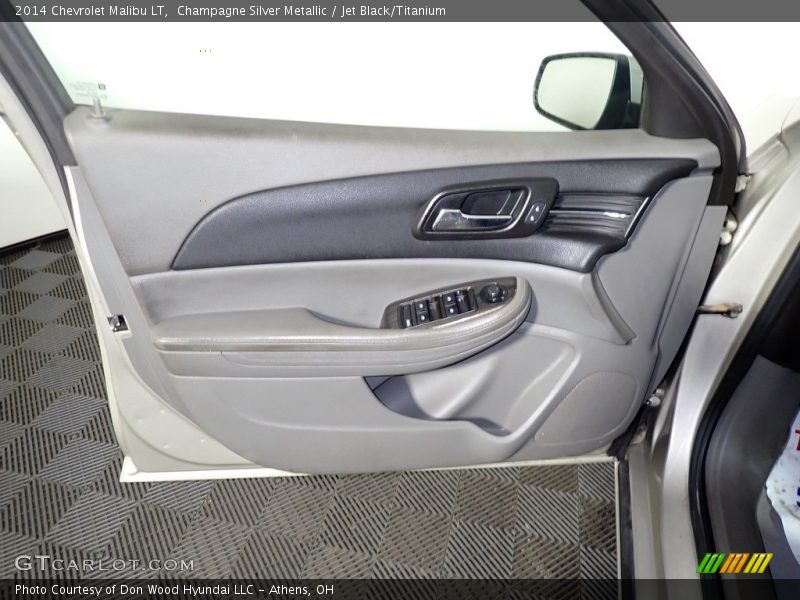 Champagne Silver Metallic / Jet Black/Titanium 2014 Chevrolet Malibu LT