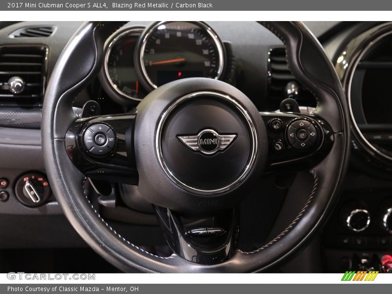 Blazing Red Metallic / Carbon Black 2017 Mini Clubman Cooper S ALL4