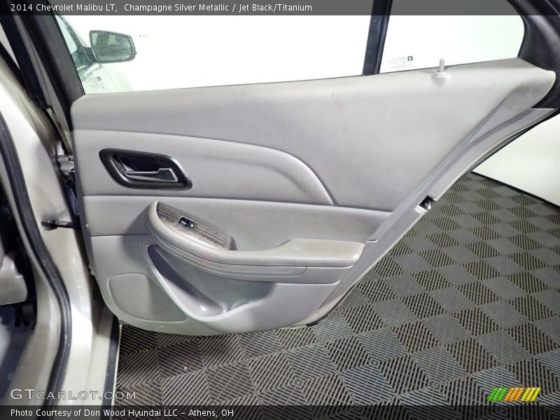 Champagne Silver Metallic / Jet Black/Titanium 2014 Chevrolet Malibu LT