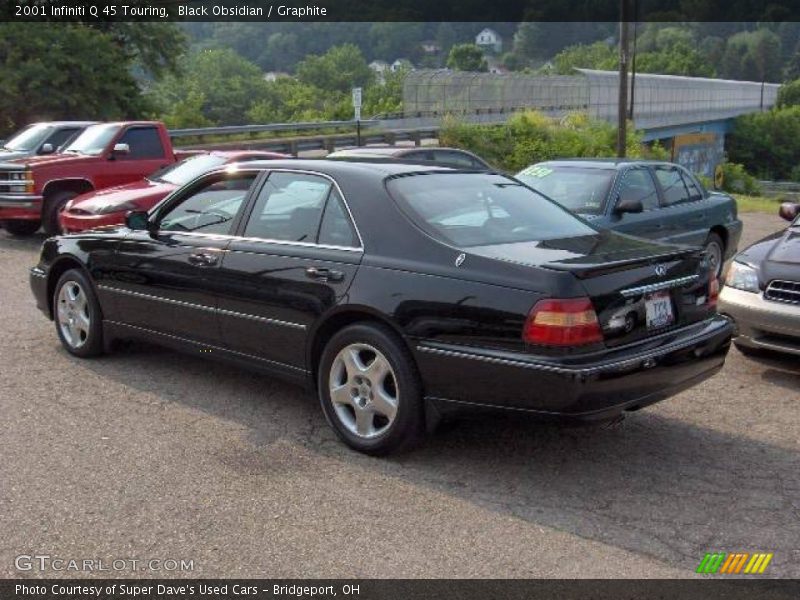 Black Obsidian / Graphite 2001 Infiniti Q 45 Touring