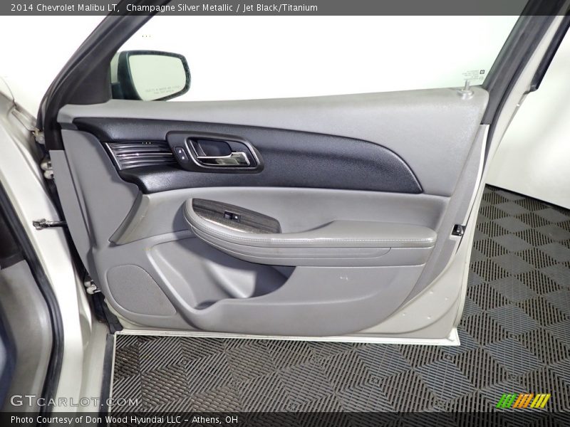 Champagne Silver Metallic / Jet Black/Titanium 2014 Chevrolet Malibu LT