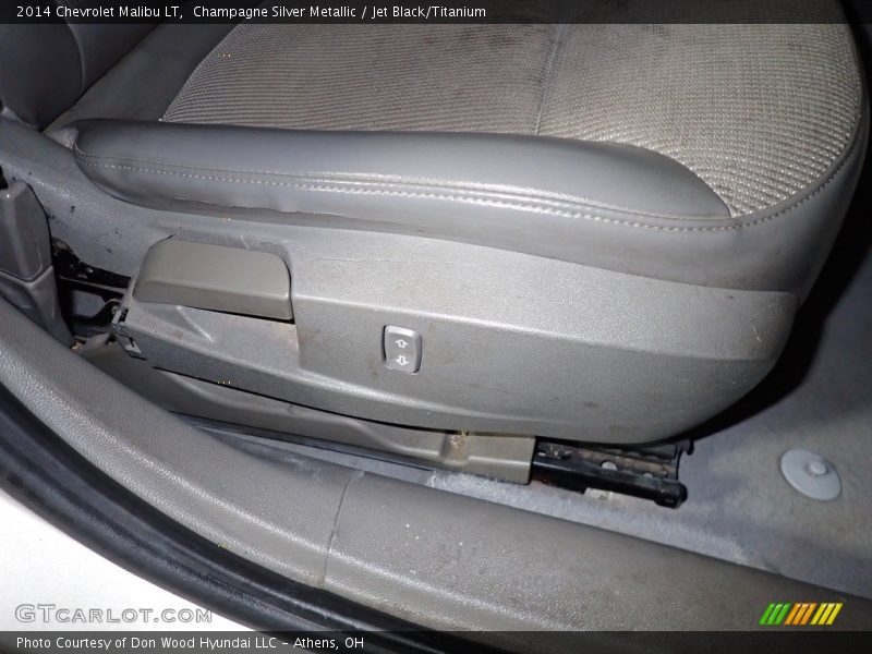 Champagne Silver Metallic / Jet Black/Titanium 2014 Chevrolet Malibu LT