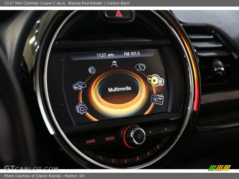 Blazing Red Metallic / Carbon Black 2017 Mini Clubman Cooper S ALL4