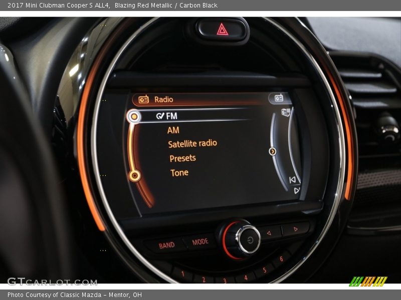 Blazing Red Metallic / Carbon Black 2017 Mini Clubman Cooper S ALL4