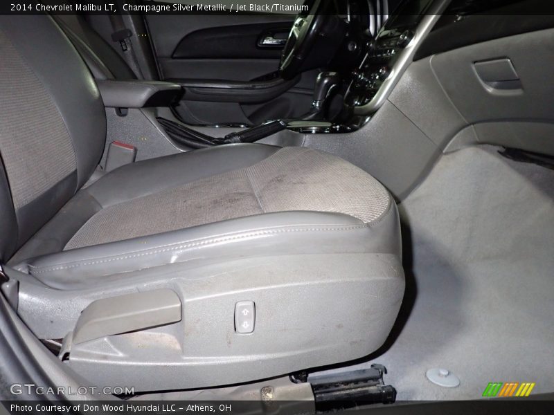 Champagne Silver Metallic / Jet Black/Titanium 2014 Chevrolet Malibu LT