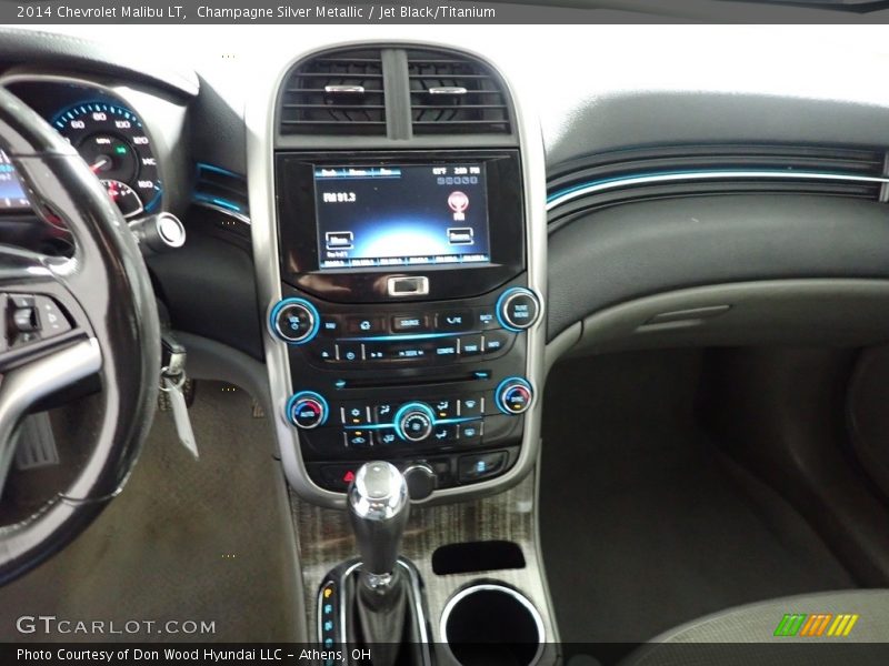 Champagne Silver Metallic / Jet Black/Titanium 2014 Chevrolet Malibu LT
