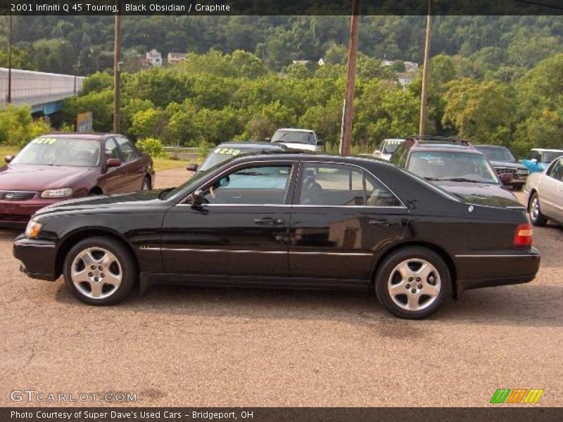 Black Obsidian / Graphite 2001 Infiniti Q 45 Touring