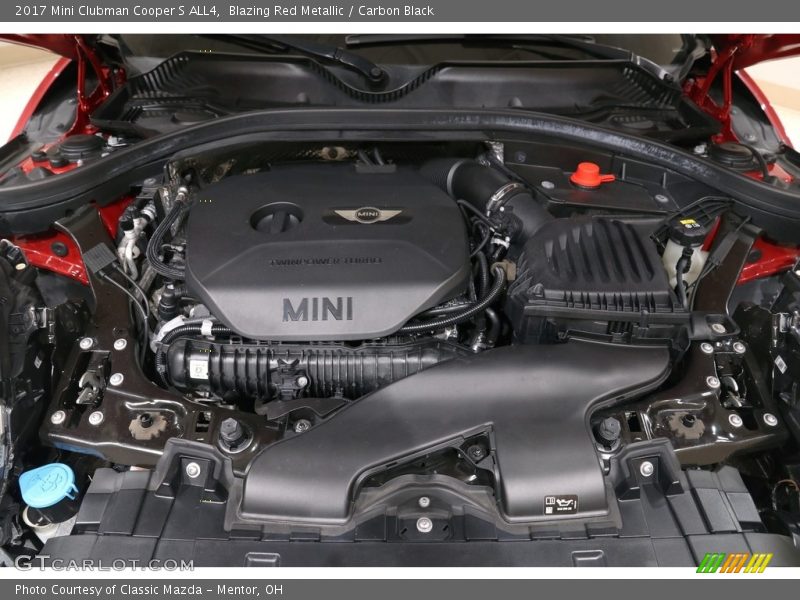 Blazing Red Metallic / Carbon Black 2017 Mini Clubman Cooper S ALL4
