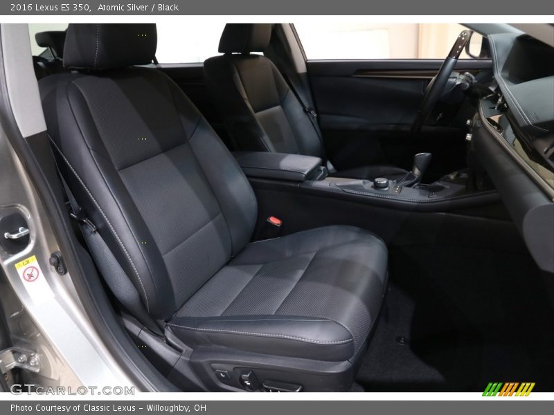 Front Seat of 2016 ES 350
