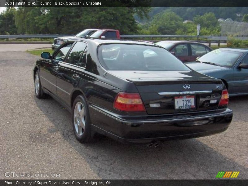 Black Obsidian / Graphite 2001 Infiniti Q 45 Touring