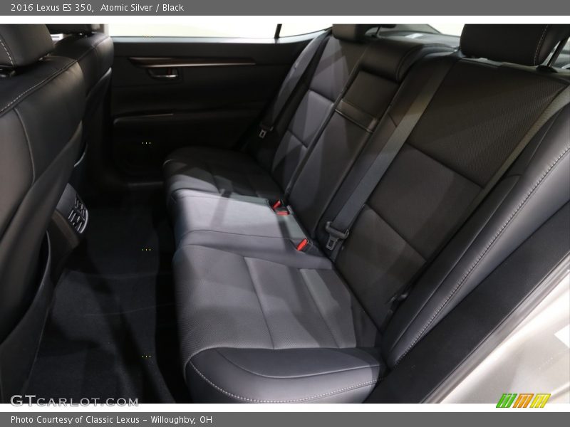 Atomic Silver / Black 2016 Lexus ES 350