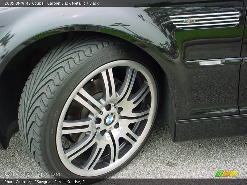 Carbon Black Metallic / Black 2005 BMW M3 Coupe