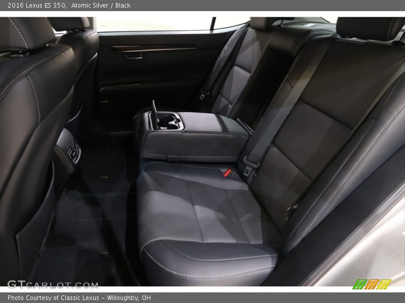 Atomic Silver / Black 2016 Lexus ES 350