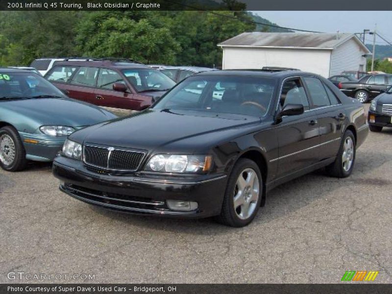Black Obsidian / Graphite 2001 Infiniti Q 45 Touring