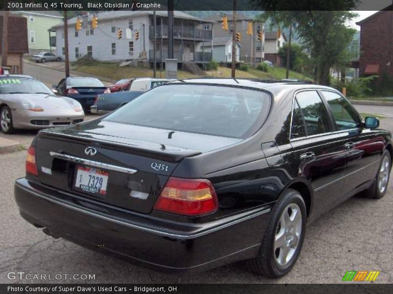 Black Obsidian / Graphite 2001 Infiniti Q 45 Touring