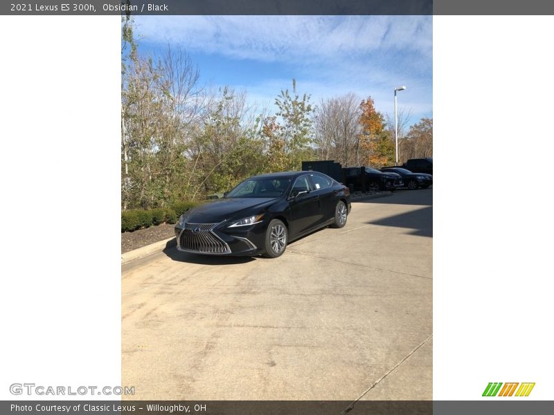 Obsidian / Black 2021 Lexus ES 300h