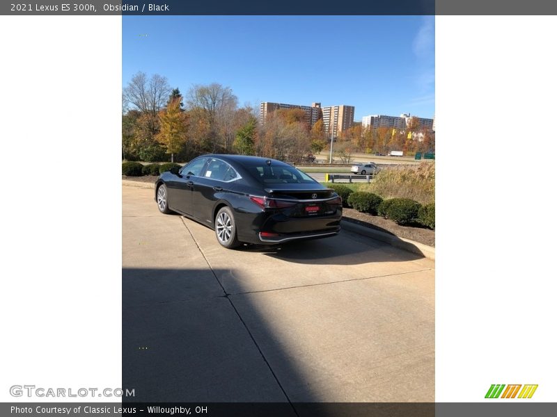 Obsidian / Black 2021 Lexus ES 300h