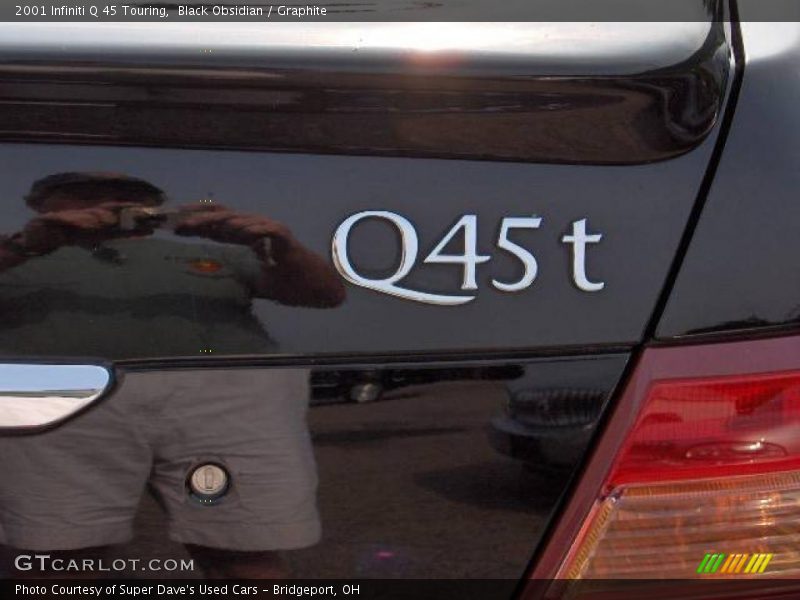 Black Obsidian / Graphite 2001 Infiniti Q 45 Touring