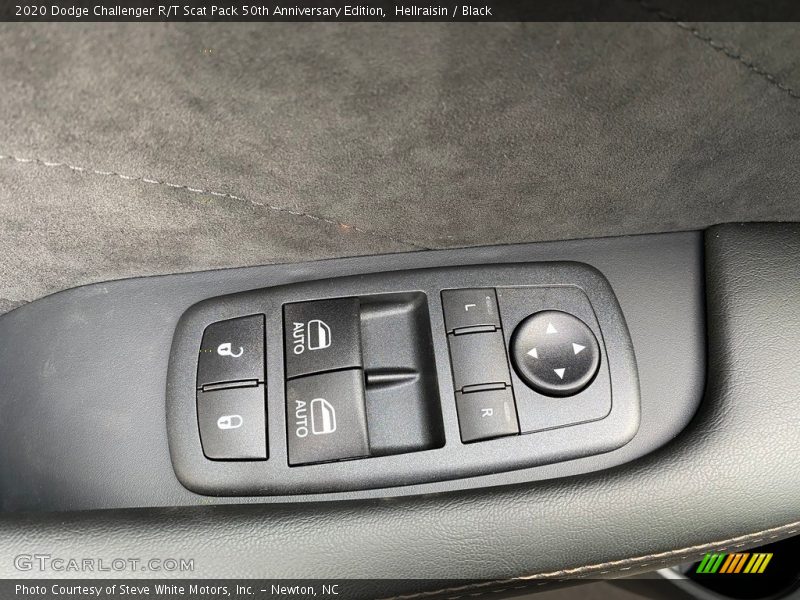 Controls of 2020 Challenger R/T Scat Pack 50th Anniversary Edition