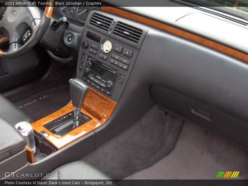 Black Obsidian / Graphite 2001 Infiniti Q 45 Touring
