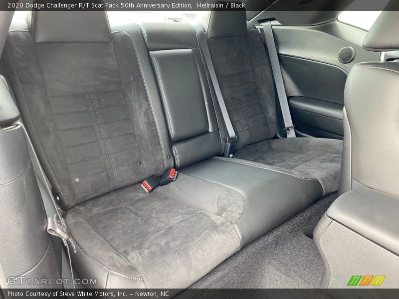 Rear Seat of 2020 Challenger R/T Scat Pack 50th Anniversary Edition