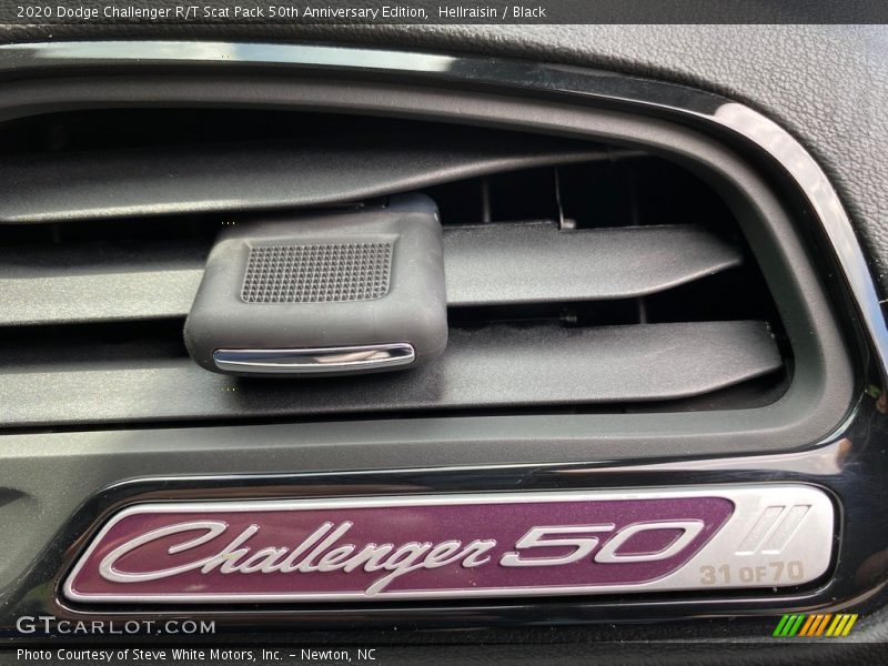  2020 Challenger R/T Scat Pack 50th Anniversary Edition Logo