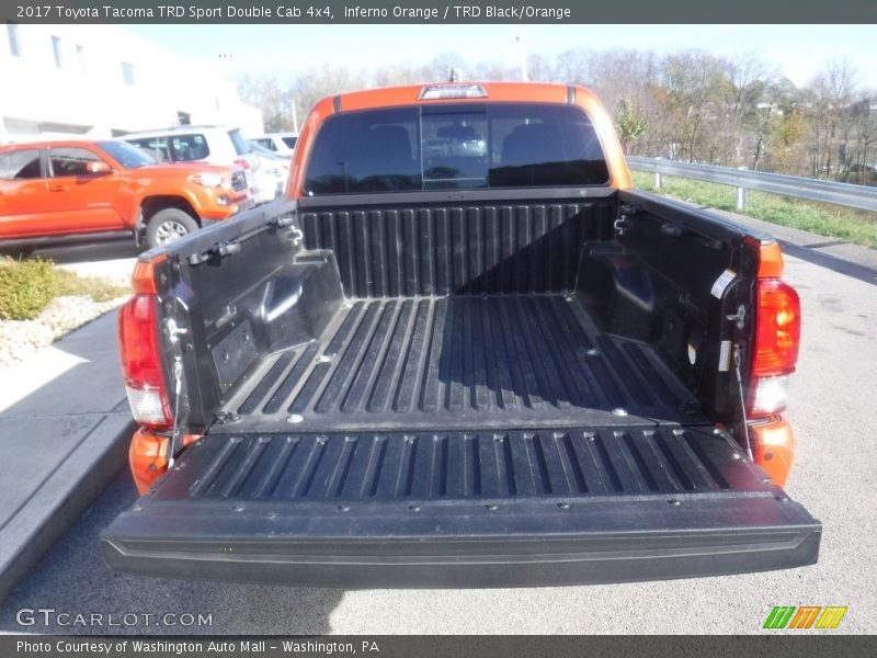 Inferno Orange / TRD Black/Orange 2017 Toyota Tacoma TRD Sport Double Cab 4x4