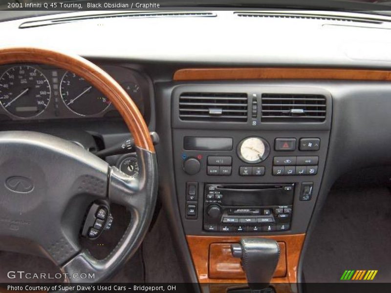 Black Obsidian / Graphite 2001 Infiniti Q 45 Touring