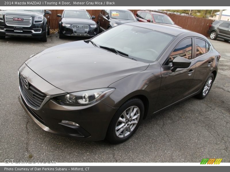 Meteor Gray Mica / Black 2014 Mazda MAZDA3 i Touring 4 Door