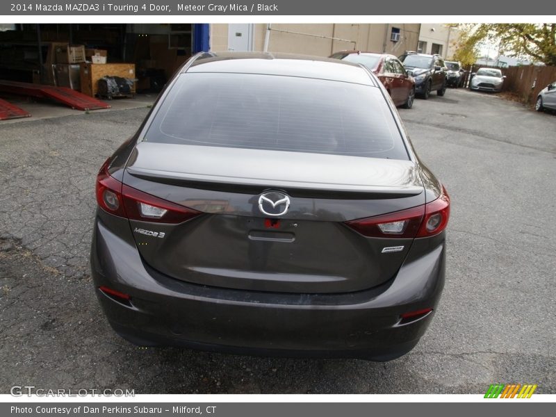 Meteor Gray Mica / Black 2014 Mazda MAZDA3 i Touring 4 Door