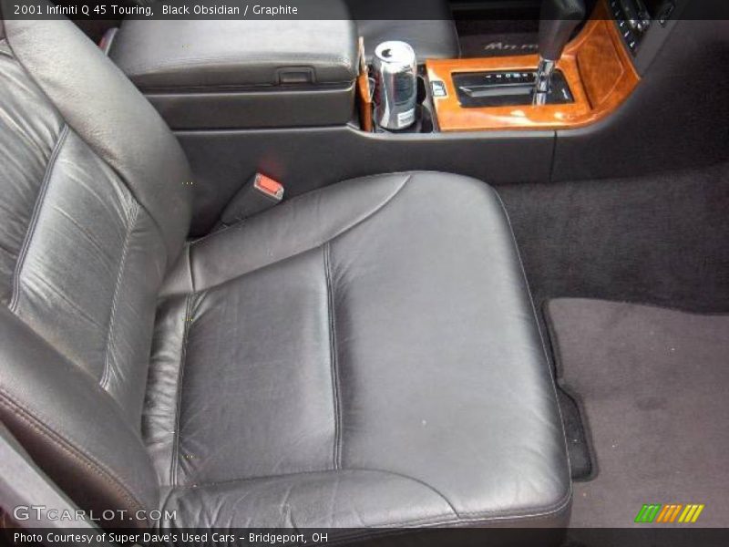Black Obsidian / Graphite 2001 Infiniti Q 45 Touring