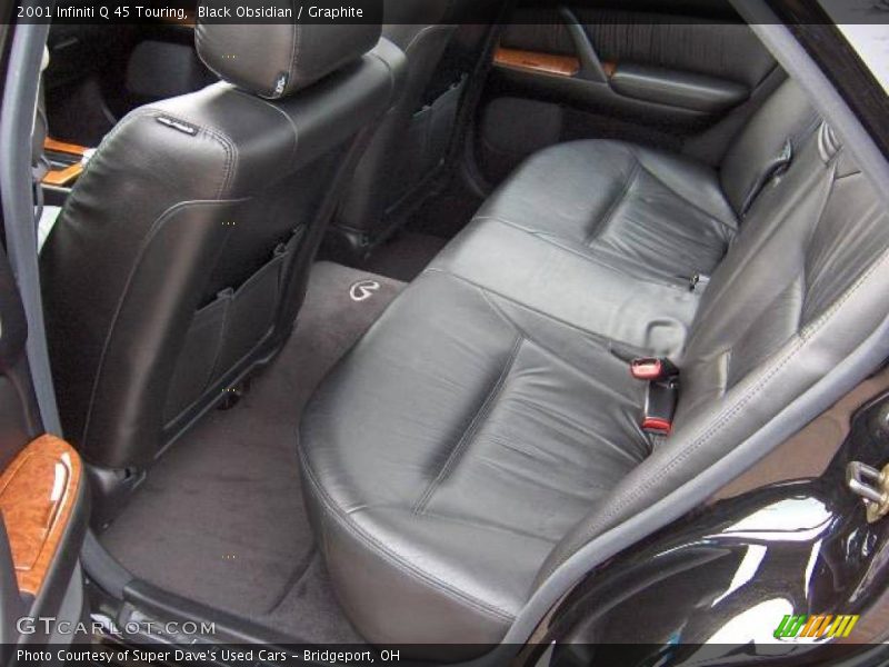 Black Obsidian / Graphite 2001 Infiniti Q 45 Touring