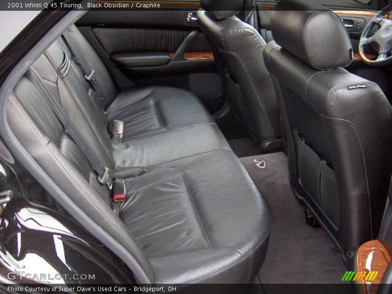 Black Obsidian / Graphite 2001 Infiniti Q 45 Touring