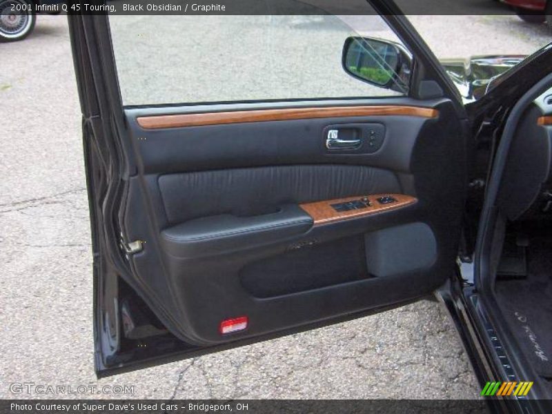 Black Obsidian / Graphite 2001 Infiniti Q 45 Touring