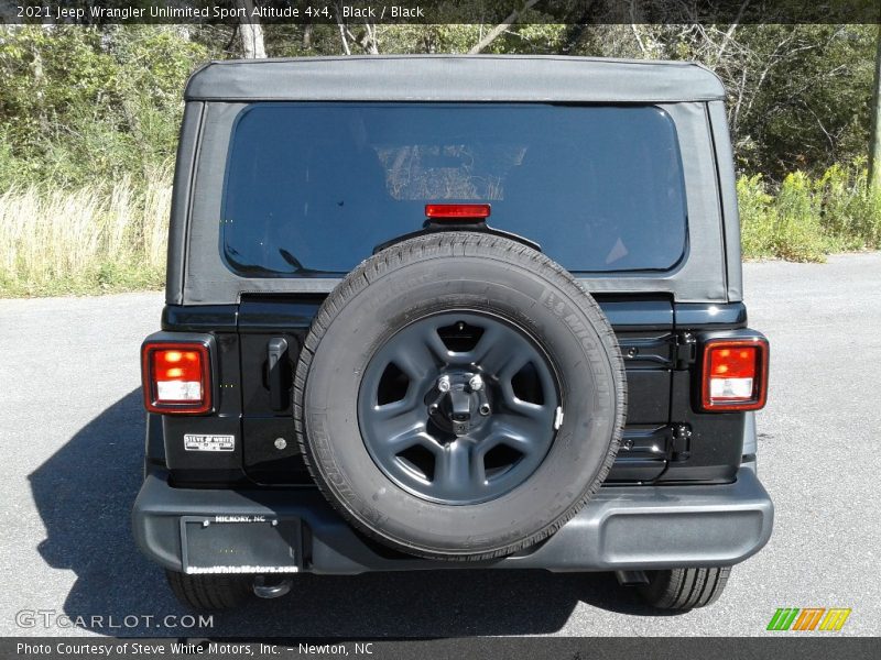Black / Black 2021 Jeep Wrangler Unlimited Sport Altitude 4x4