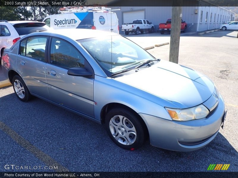 Silver Blue / Gray 2003 Saturn ION 2 Sedan